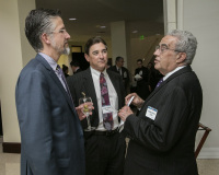 Chad Finke, Judge Thomas Nixon and Judge Stephen Pulido