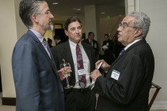 Chad Finke, Judge Thomas Nixon and Judge Stephen Pulido