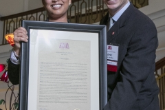 Jo-Anna Nieves with Eric Handler