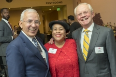 Judge George Hernandez, Joyce Hicks, and Eric Behrens