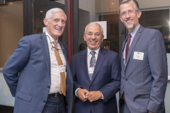 Judge Wynne Carvill, Judge George Hernandez, and Chad Finke