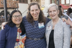 Alice Cheng, Hazel Bradshaw, and Comm Nikki Clark