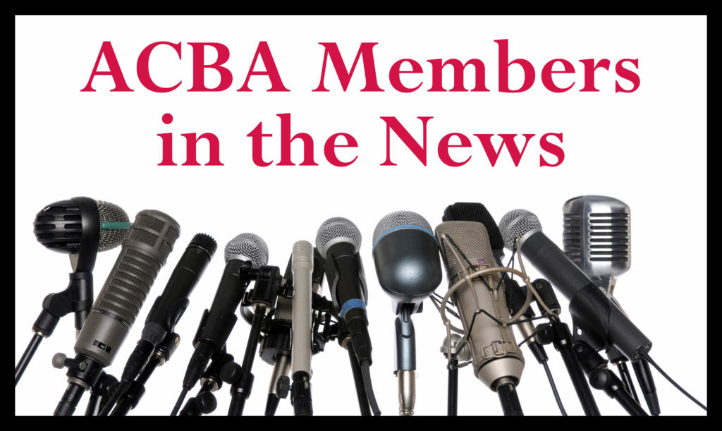 members in the news - Adrieannette Ciccone