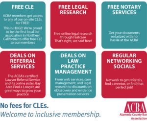 No fees for CLEs