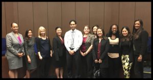 Commissioner Clay Dine with a Judge Group Shot