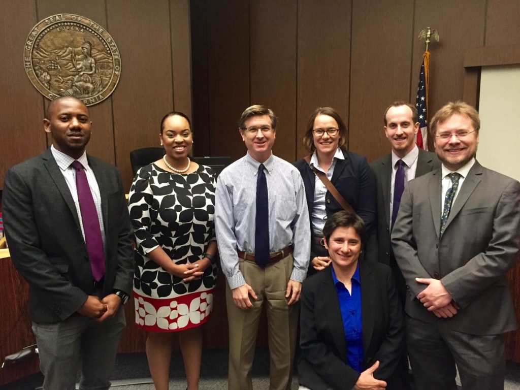 group shot dine with steckler » Alameda County Bar Association