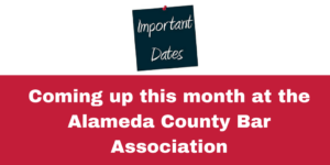 Coming up this month at the ACBA