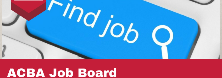 ACBA Job Board