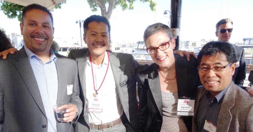 Vincent Tong, Cynthia Chandler, Mark Morodomi