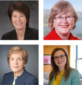 2017 Super Lawyers Kathyrn Fox, Kathryn Burkett Dickson, Monica Dell'Osso, and Cassie Springer Ayeni