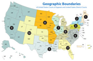 US Court of Appeals Map