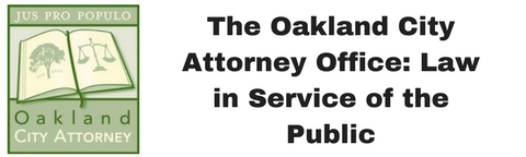 The Oakland City Attorney Office: Law in Service of the Public