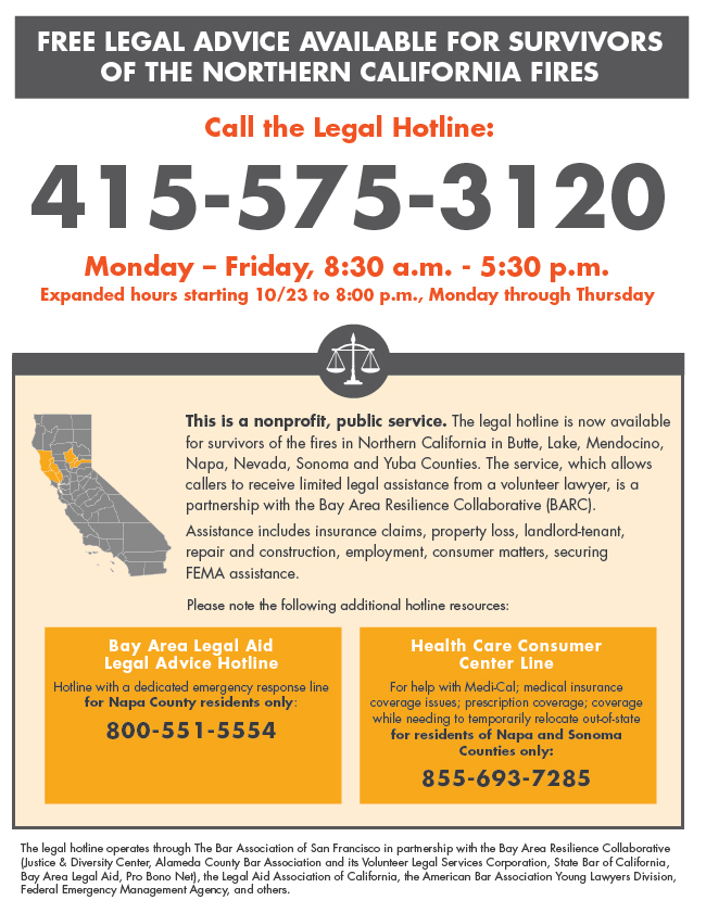 free legal advice hotline