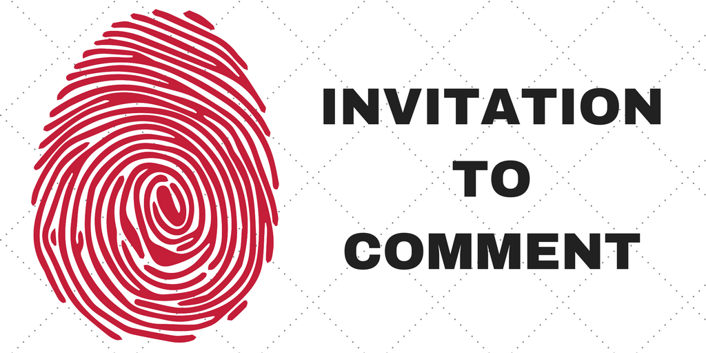 Invitation to Comment