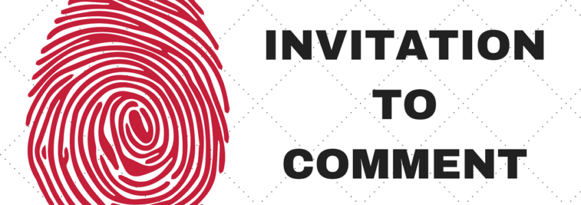 Invitation to Comment