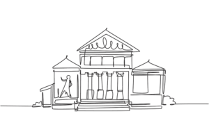 courthouse illustration