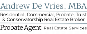 Andrew De Vries, Probate Agent Real Estate Services