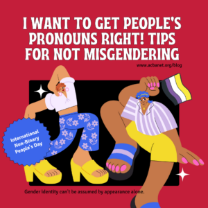 Tips for not Misgendering