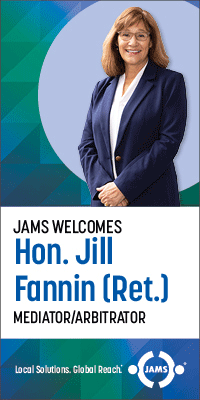 Hon Jill Fannin Joins JAMS