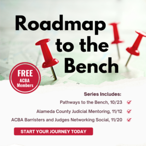 roadmap to the bench