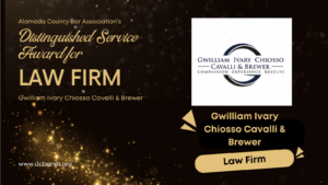 Gwilliam Ivary Chiosso Cavalli & Brewer ACBA Distinguished Service Award for Law Firm